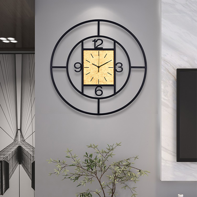时钟挂钟客厅高档时尚挂墙装饰简约大气艺术创意极简网红家用钟表