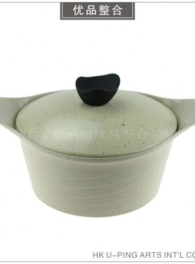 现代简约样板房餐桌厨房软装摆件创意家居饰品陶瓷汤锅BJ103-16