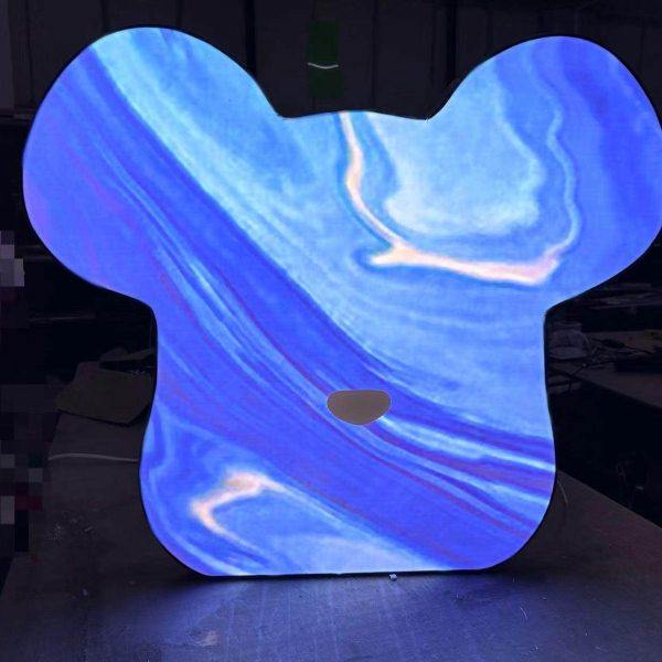 卡布灯箱铝型材定制 UV杜邦纸异形软膜灯箱吊顶天花 户外门头招牌