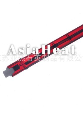 1000W卤素发热管 1000瓦卤素管 一千瓦卤素灯 1KW R7S红色石英管