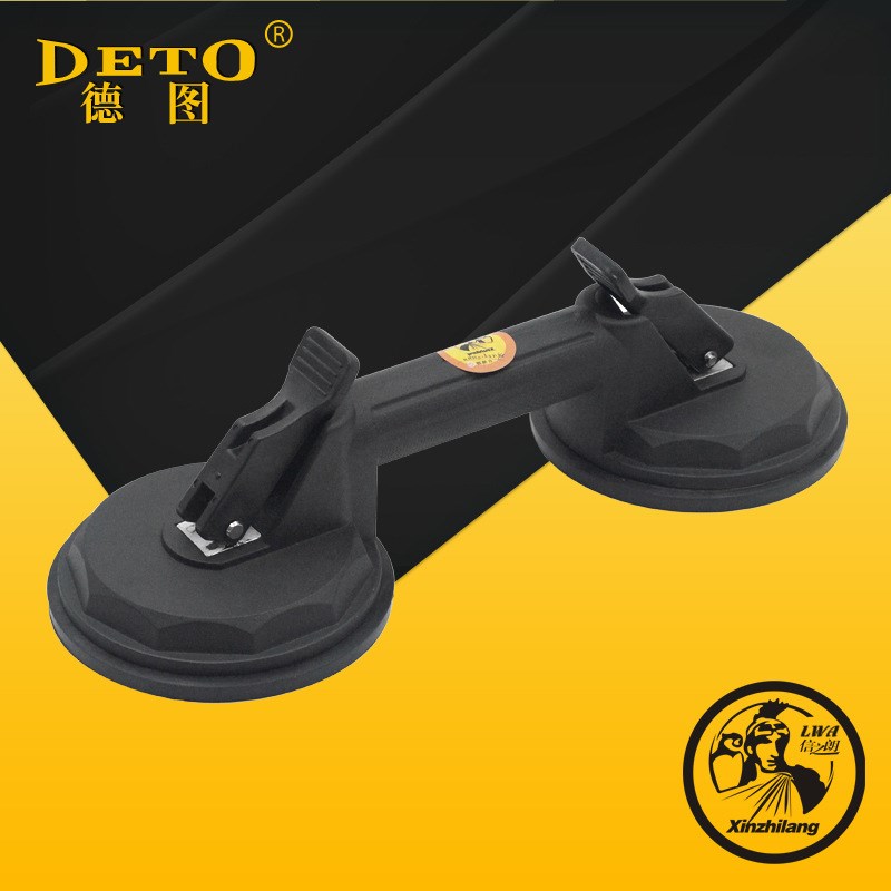 铝合金加强吸力王玻璃吸盘 瓷砖双爪吸盘幕墙吸提器 搬运省力工具