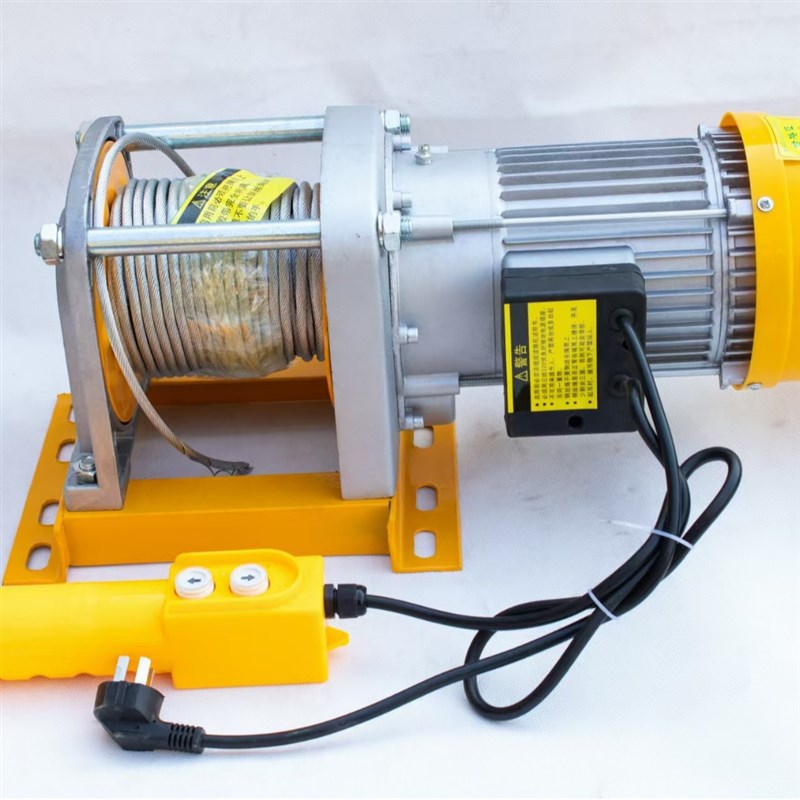 家用装修小吊机建筑电动葫芦220V1/2吨起重小型升降提升机