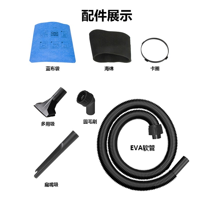 欧圣车载吸尘器12V车用大功率超强吸力干湿两用手持汽车桶式包邮