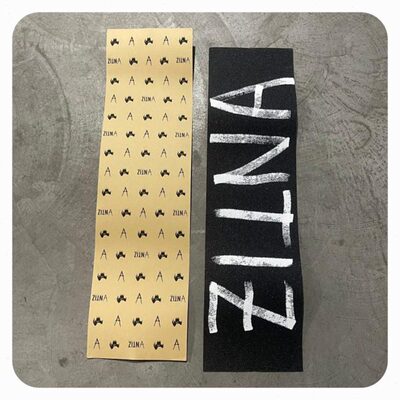 Antiz 进口 滑板砂纸 气孔 耐磨 纯黑 双翘