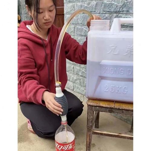 抽酒神器自吸手动抽水小型家用抽油器压水器饮水机管取酒器泵软管