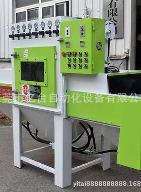 台直营NMW磨磨具铸件去毛刺打表面小砂型自动喷亿机