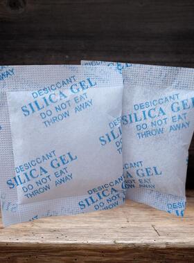 10无纺小布优质硅胶干燥剂颗粒OVZ包电克子珠皮具工业除湿防潮吸