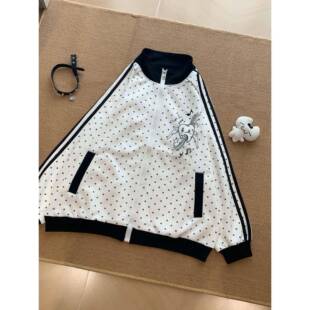 邱C邱星自制B百S长搭宅DJF萌星立领刺绣百搭常袖秋季外日套