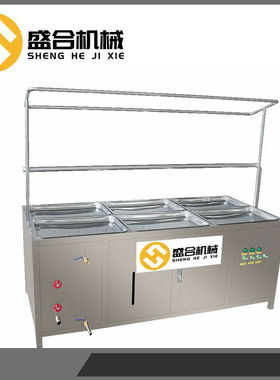 全自动加热腐竹油皮机器不锈钢腐竹生产设备豆制品厂房规划