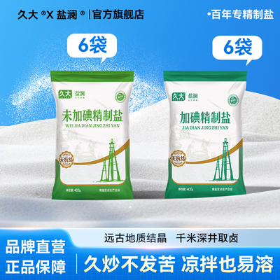久大无碘无抗结剂甲状腺专用食盐