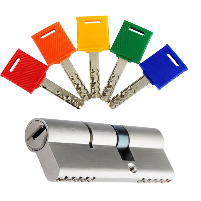 CEI长b恩无敌 五彩C级防盗门锁芯 超B级防锡纸开启 第六代防盗锁