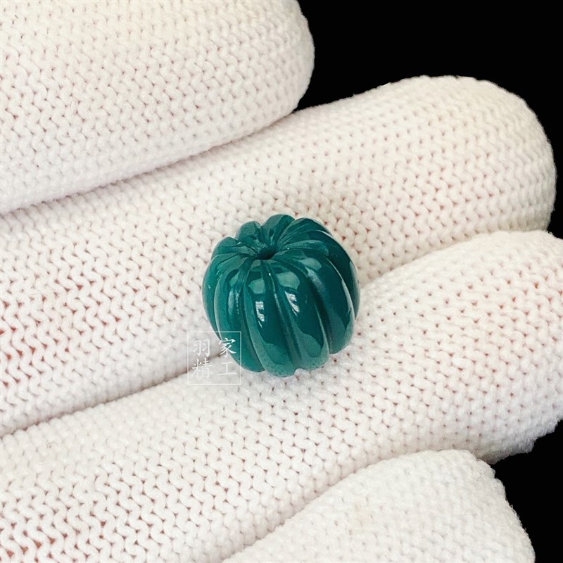 雪巴琉璃南瓜顶珠腰珠单珠星月金刚菩提猴头M配饰绿松南红蜜蜡配