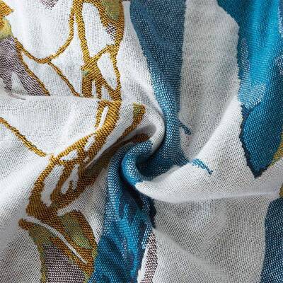 四层布纯巾棉纱布毛ltao1016被双人纱夏凉被办公室空调盖毯全棉毛