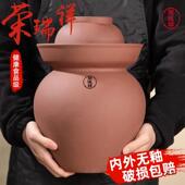 四川泡菜坛家用泡无105釉老式 酸菜坛腌缸菜手工土陶食品子级菜罐