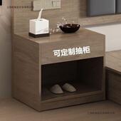 床头柜现收用纳简床易家卧室边柜小型酒店储物柜储代物简92104约
