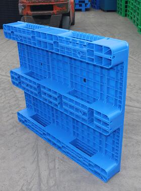 RHC厂塑货料栈托盘1210平板川字架板卡板垫仓栈板防潮家仓储物流