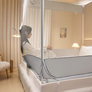 无蚊一三夏AZJF38274类开防门可拆卸防尘顶简约坐舒适全包围摔床