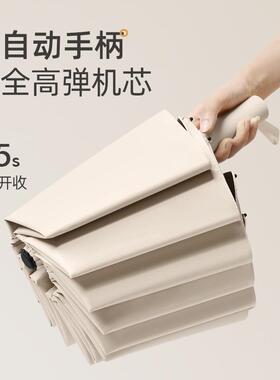 铭14骨CID全自动雨伞加大厚加固男加士折叠4雨伞女遮阳伞晴雨优优