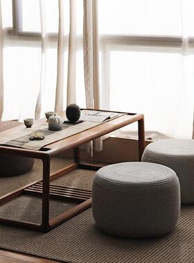 蒲团坐线垫卧榻榻凳米矮VRK凳坐凳墩子小凳子鼓凳棉客厅室门口换