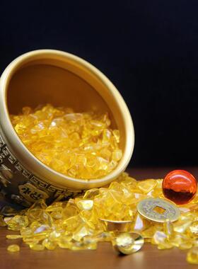 黄铜丝封吸意金百福000缸聚宝盆聚米缸烟灰釉缸商务家居创礼品摆