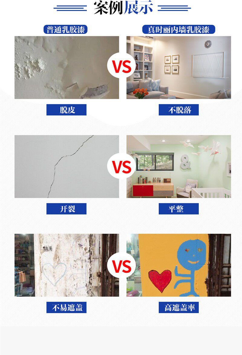 华润乳味佳益白墙面漆 环保内墙净胶漆室内家用自刷白涂色料20KG