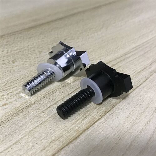 哈雷XL883/1200 X48 戴螺 突破者丝软尾改装快拆螺丝后座螺 娜母