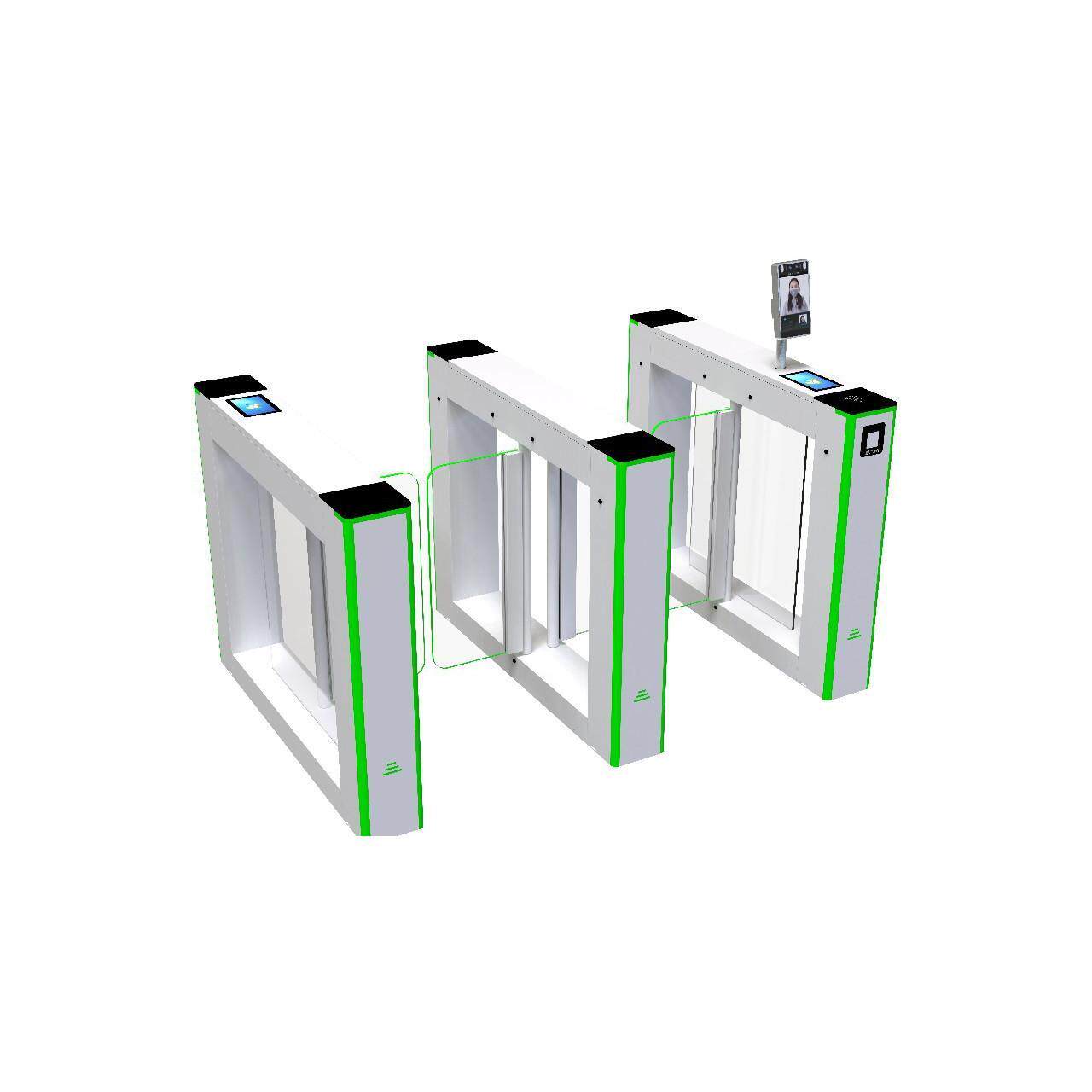 炫酷闸机智能闸机科技馆闸机掌纹识别门禁系统