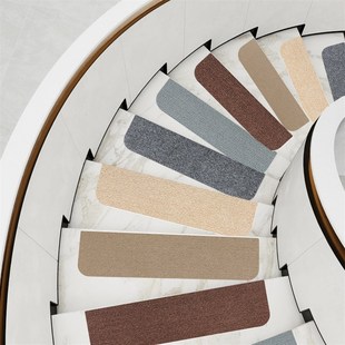 楼梯踏步垫免胶自粘水p洗可裁剪室内家用旋转台阶贴专用楼梯防滑