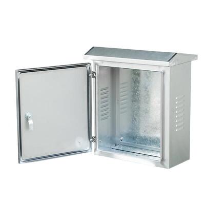 立体柱落门户单门立柱外不锈钢配电箱防水防单尘子控制开关箱地电