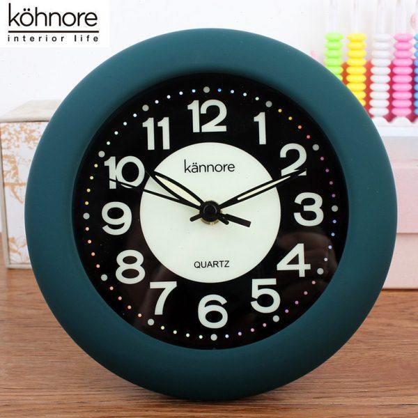 超强夜光字体创意小挂钟座钟客厅浴室防水老人学生用静音摆件台式,家居饰品,座钟,淘宝优惠券,粉丝福利购,淘宝优惠卷