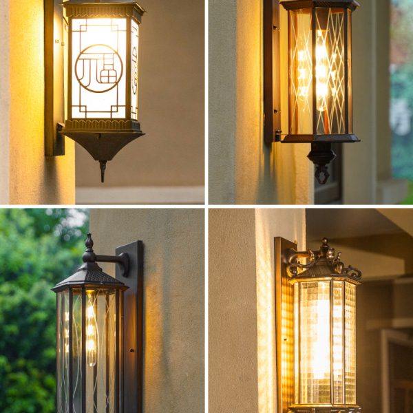 包邮户外灯室外园林景观欧式庭院壁灯防水露台灯阳台墙壁灯外墙灯