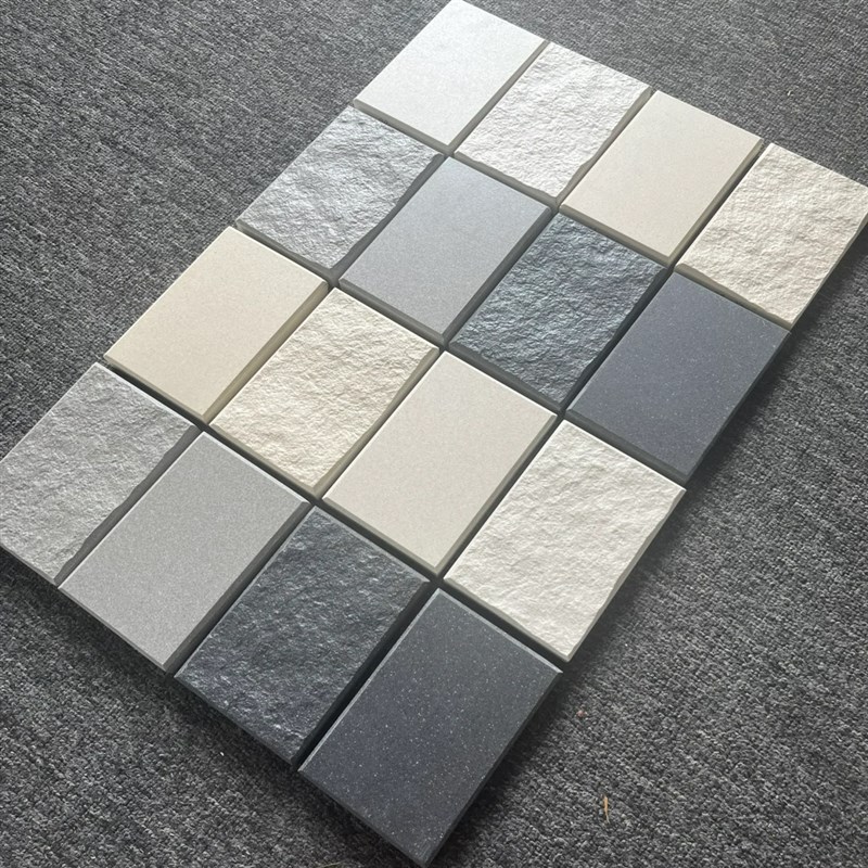 户外庭院石英砖地砖地铺石别墅z外墙砖花园院子室外通体瓷砖地板