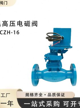 ZCZH 温压电磁阀DN50 铸钢阀体 4.0MPa 温≤400℃ 重油 水