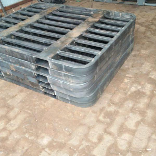 圆角钢托盘钢托盘推货叉车铁圆角托盘两面进叉铁托盘厂家,包装,金属托盘,淘宝优惠券,粉丝福利购,淘宝优惠卷