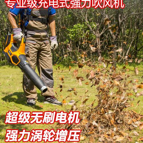 传峰工业吹风机大功率手提充电式吹叶机强力锂电吹灰机落叶鼓风机