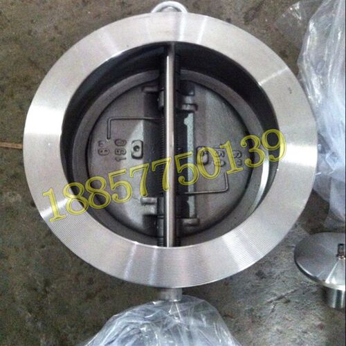 美标H76H/W-150LBC/P铸钢对夹双瓣止回阀不锈钢止逆阀蝶式单向阀