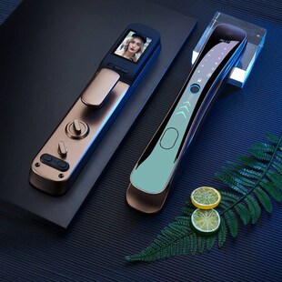 WATCHING全自动指纹锁家用防盗门猫眼电子锁密码锁推拉防盗智能锁