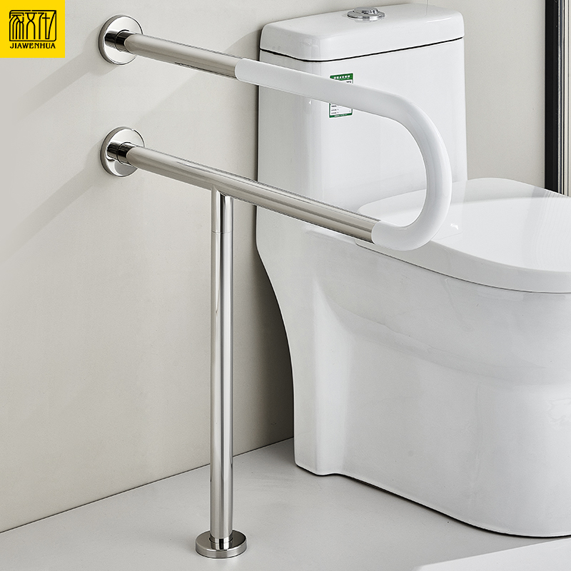 卫生间马桶扶手防滑无障碍老人残疾人厕所浴室安全304不锈钢栏杆