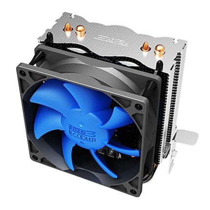 超频三蓝狐S810 cpu散热器amd 115x铜管静音i3台式机电脑主板风扇