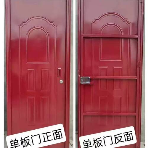 储藏间单板铁皮门铁门单门