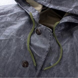 老分体式帆布雨衣278套服抗洪抢雨险矿下式渔民步橡胶专徒用衣施