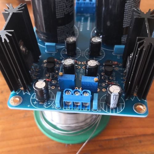 洼田 式原板 高速串联 稳压电源 双桥整流 套件