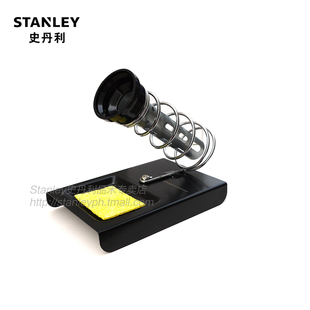 史丹利烙铁架电洛铁架子烙铁台弹簧支架高温海绵电子焊接工具台