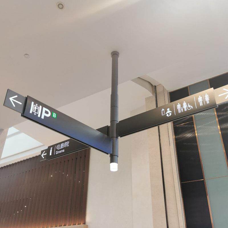 牌商场吊牌不锈钢发331光体光广告牌指示牌综合区域导师亚克力发