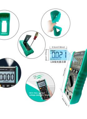 108C18C袖珍数字万用表仪器表真有效值平均0值N仪CV6000位自量动