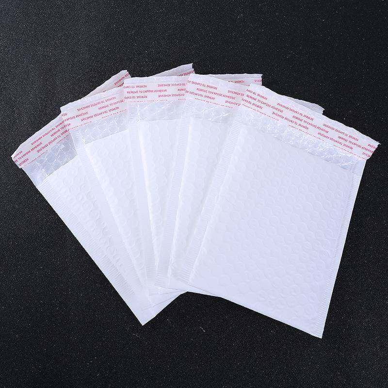 白色复珠气光膜气袋加厚气泡信封泡BOT袋自封泡泡沫袋服装包装合