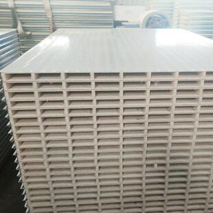 镁夹芯板A级防火玻镁彩钢板无玻尘车隔墙净化板厂惠州建材QIC间家