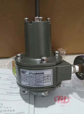 重庆川仪调节阀KZ03-3B-MPL空气过滤减压阀     VF04D-R01