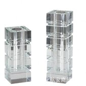 现简约创意节节水晶花器水晶花样板房售楼处桌面书架家居