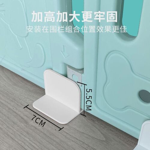 栏物围宠狗狗围栏狗笼由室内自子组合栅栏【加高加强款固定器】